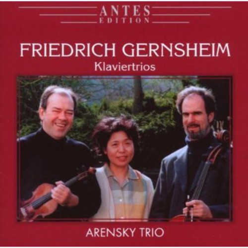 

CD диск Gernsheim / Arensky Trio: Klaviertrios Von Gernsheim