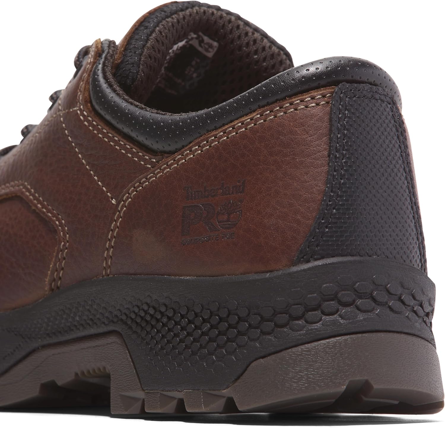 Timberland PRO мужские рабочие ботинки Titan Ev Oxford с композитным защитным носком, Teak Trailblazer — фото 4