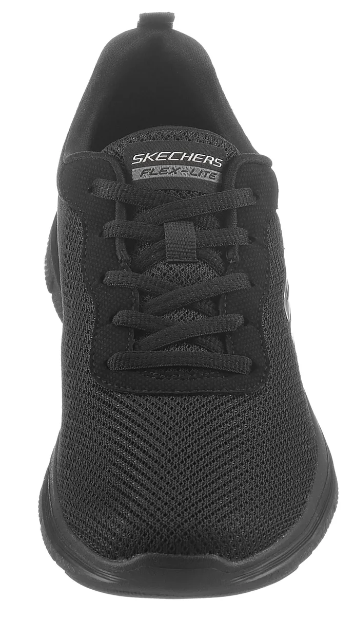 Кроссовки Skechers "FLEX APPEAL 4.0 BRILLINAT VIEW", с пеной с эффектом памяти с воздушным охлаждением, повседневная обувь, полуботинки, туфли на шнуровке, черный — фото 4