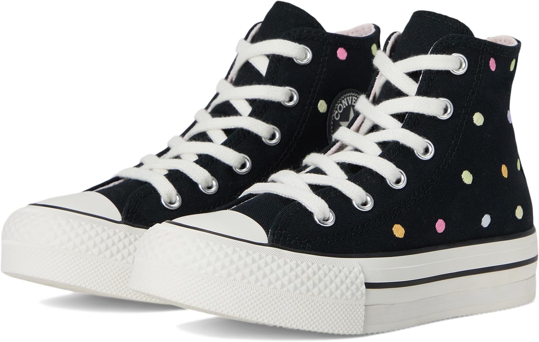 

Кроссовки Converse Kids Chuck Taylor All Star Eva Lift, цвет Black/Vintage White/Egret