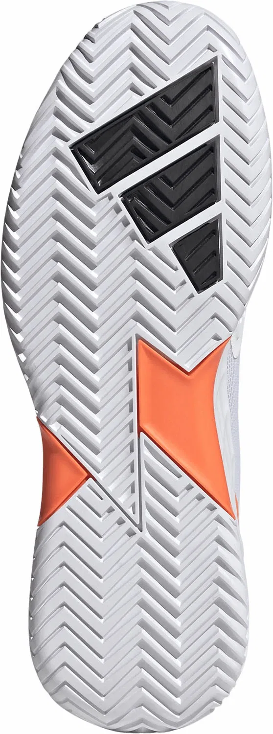 Мужские кроссовки для тенниса «Defiant Speed 2» от adidas, Footwear White/Core — фото 4
