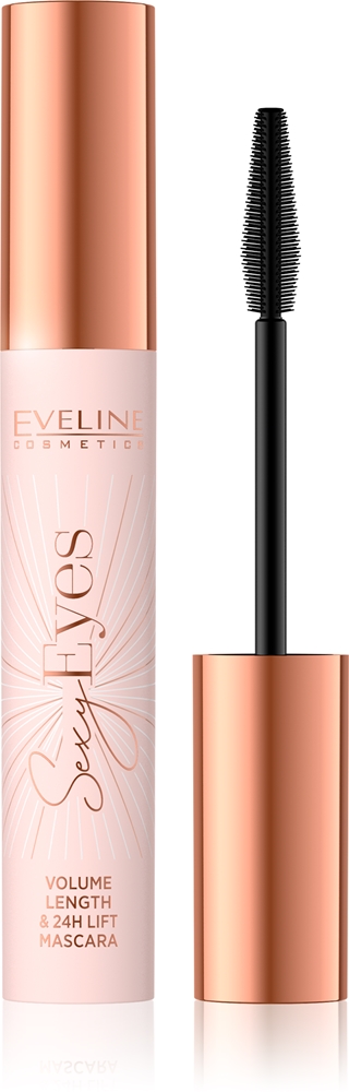 

Тушь для ресниц Sexy eyes, придающая объем и густоту Eveline Cosmetics, black