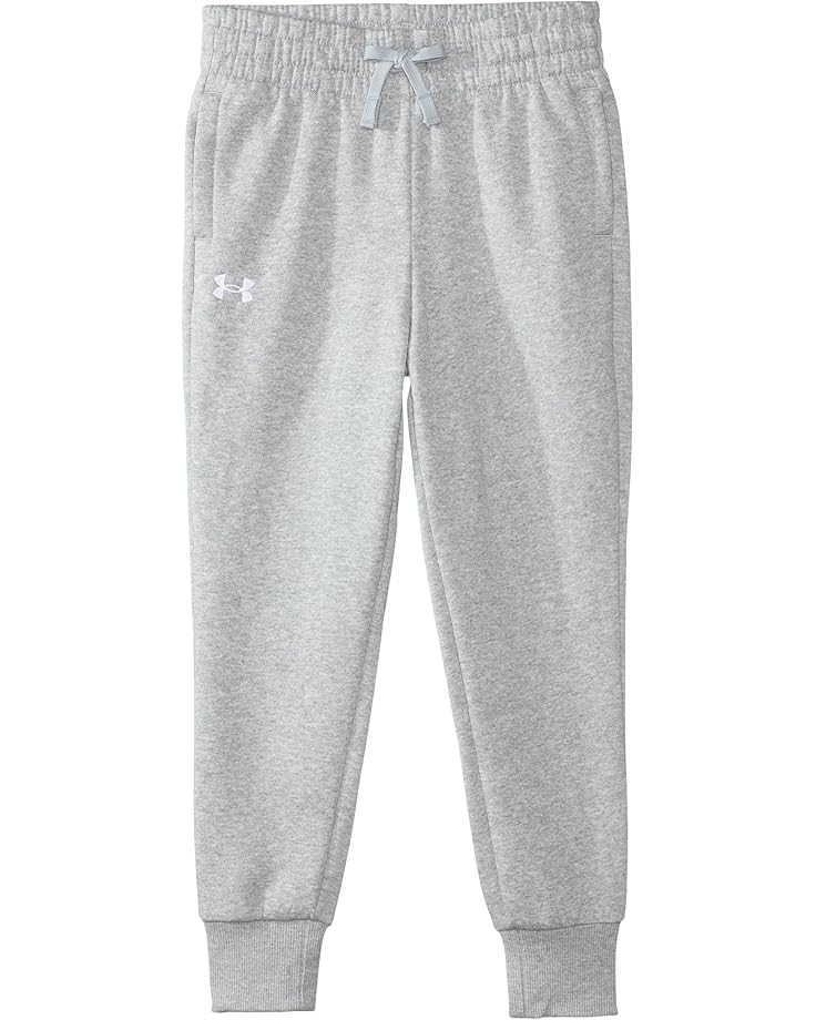 

Брюки Under Armour Kids Rival Fleece Joggers, цвет Mod Gray Light Heather/White