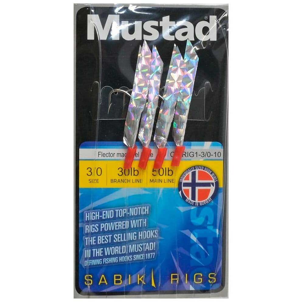 

Оснастки Mustad Flector Mackerel Trace, прозрачный