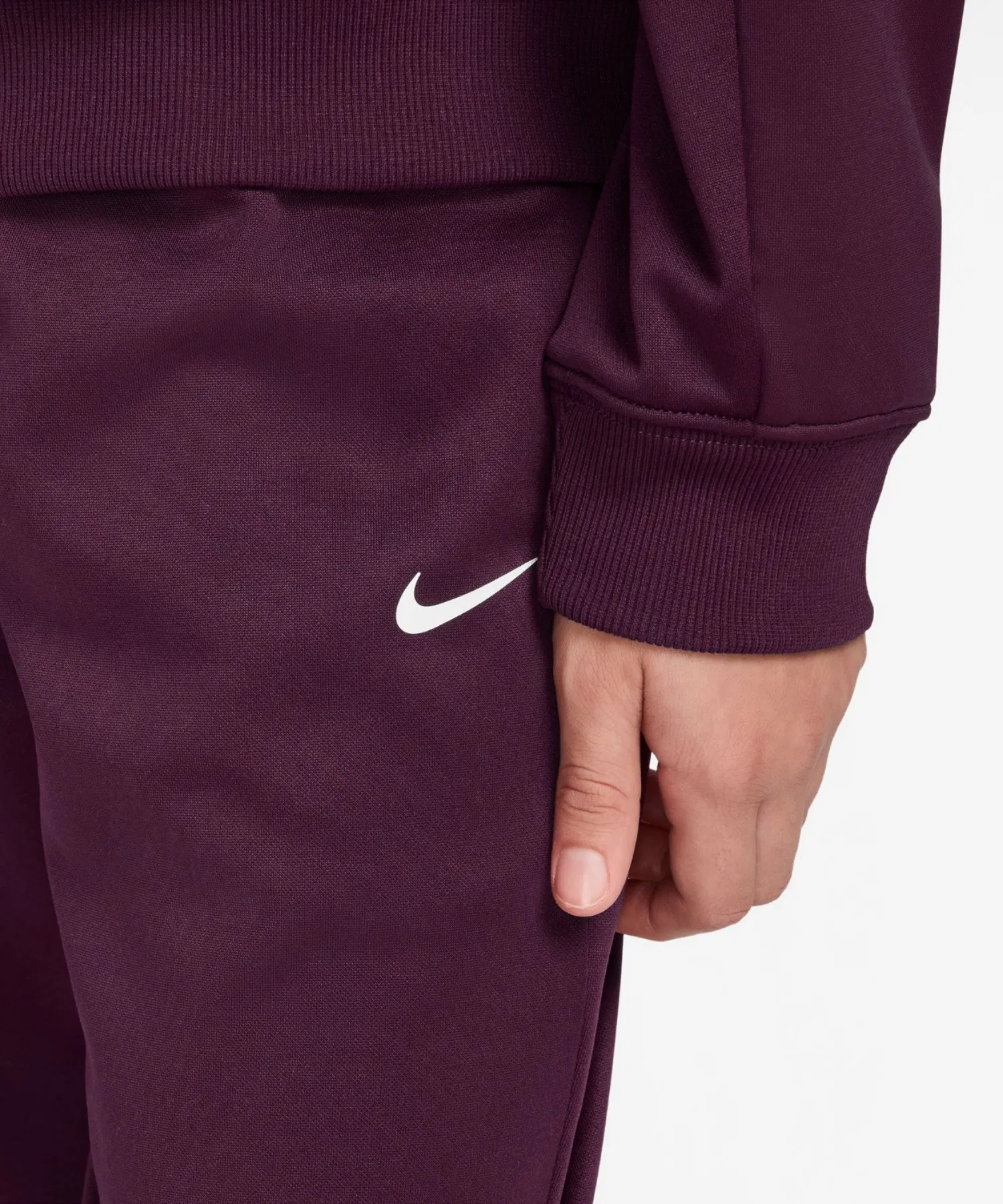 Детский спортивный костюм Nike Sportswear Dri-FIT (верх и низ) HQ9317-610, цвет бордо — фото 4