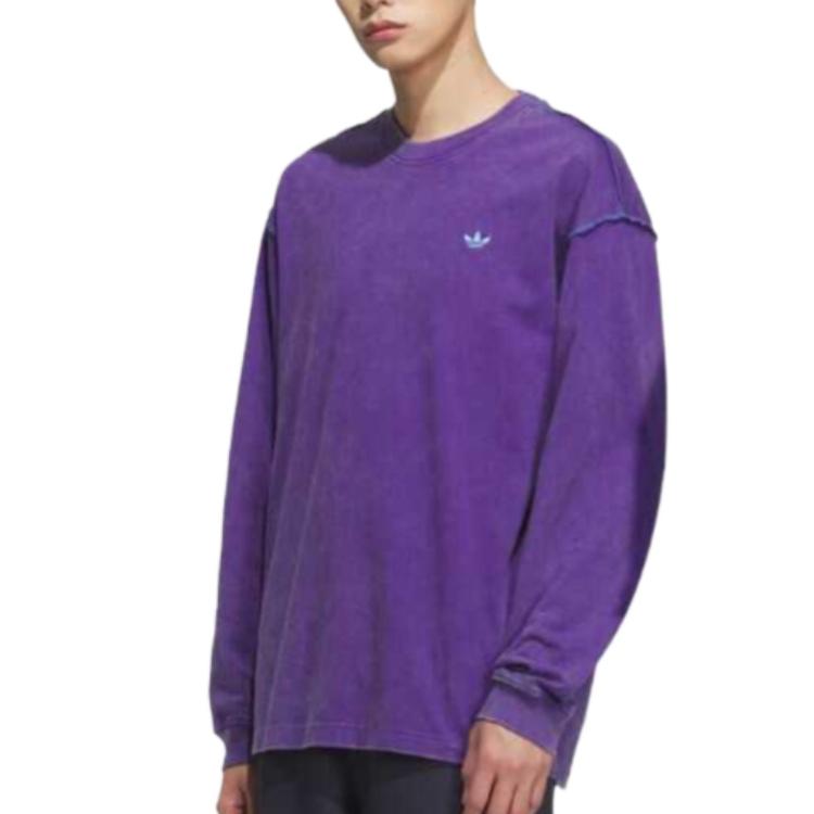 Adidas Originals Футболка Unisex Purple серии Clover — фото 3