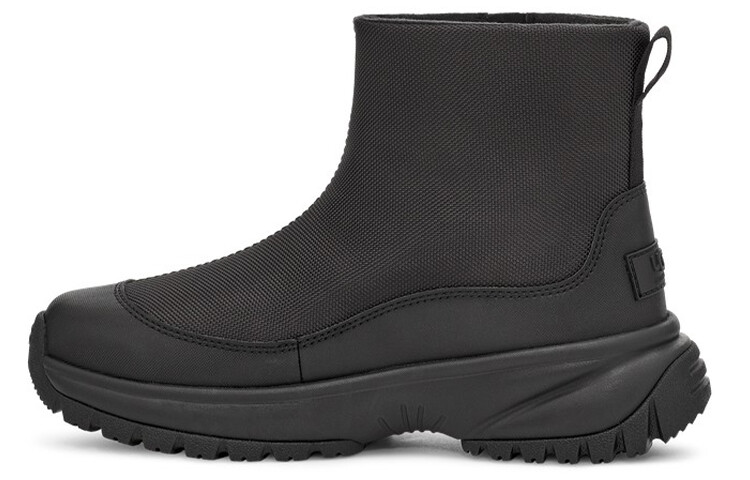 

Угги UGG Yose Zip Fleece Lined Snow Boots Black Women's