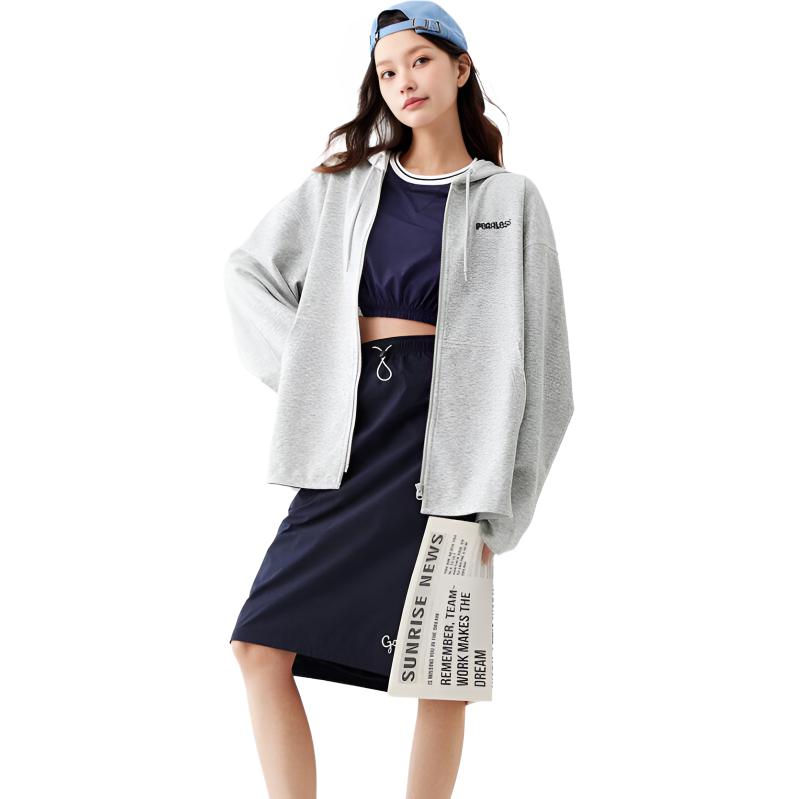 

361° Свитшот Unisex Light Tile Heather Gray толстовка с капюшоном утолщенный кардиган