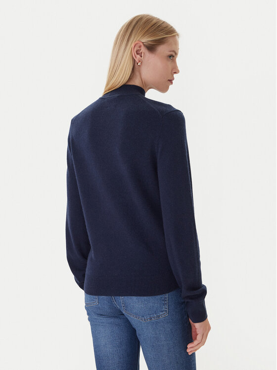 Свитер regular fit WW0WW47468 Tommy Hilfiger, синий — фото 3