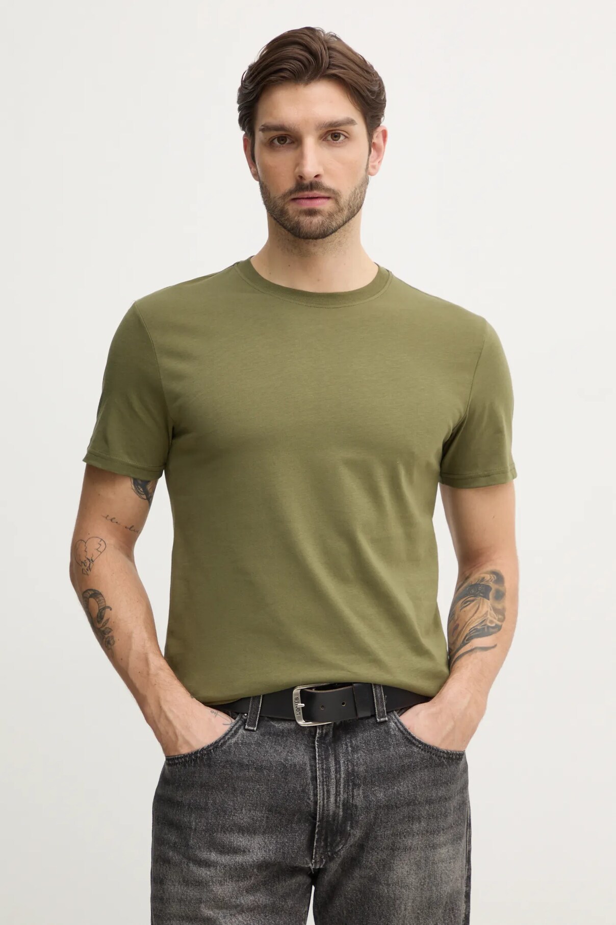 

Футболка из хлопка United Colors Of Benetton, зеленый