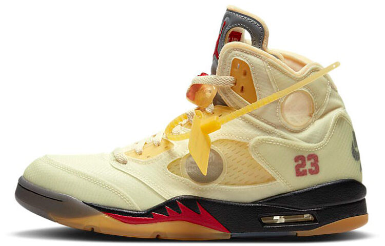 

Кроссовки Jordan Air Jordan 5 Vintage Basketball Unisex, желтый