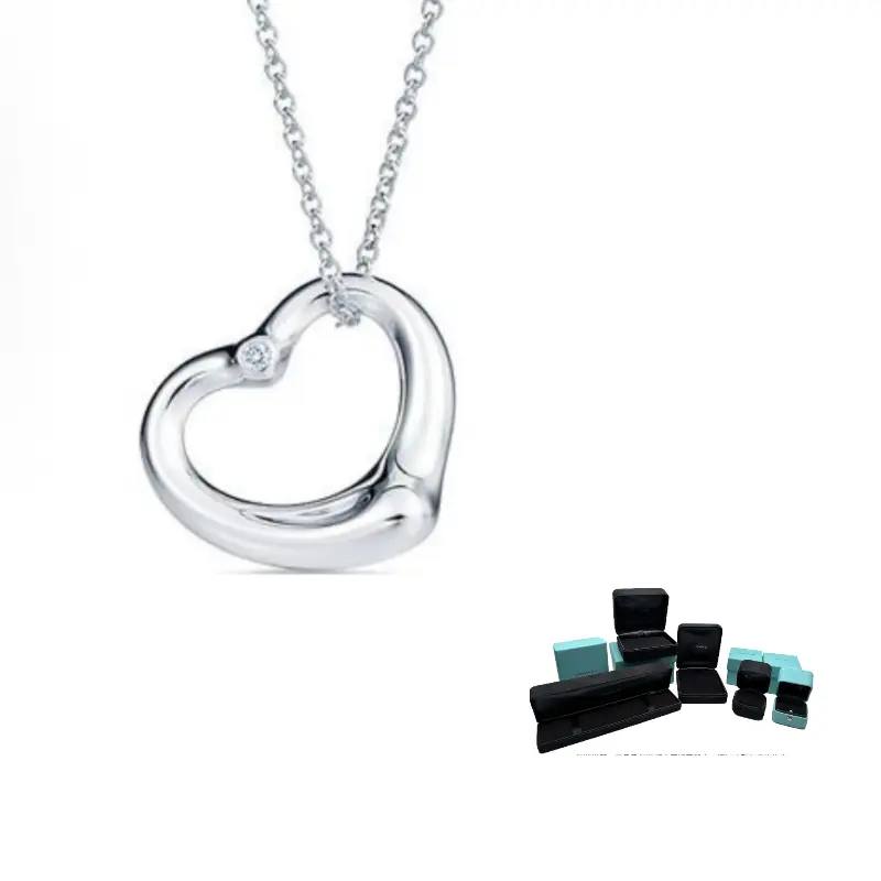

Tiffany & Co. Бриллиантовые колье Elsa Peretti унисекс, серебро