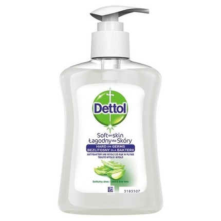 

Антибактериальное жидкое мыло для рук Dettol с нежным алоэ 250 мл Grandma Agafia