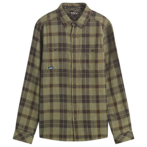 

Рубашка Большого Джо Kavu, Green Ravine