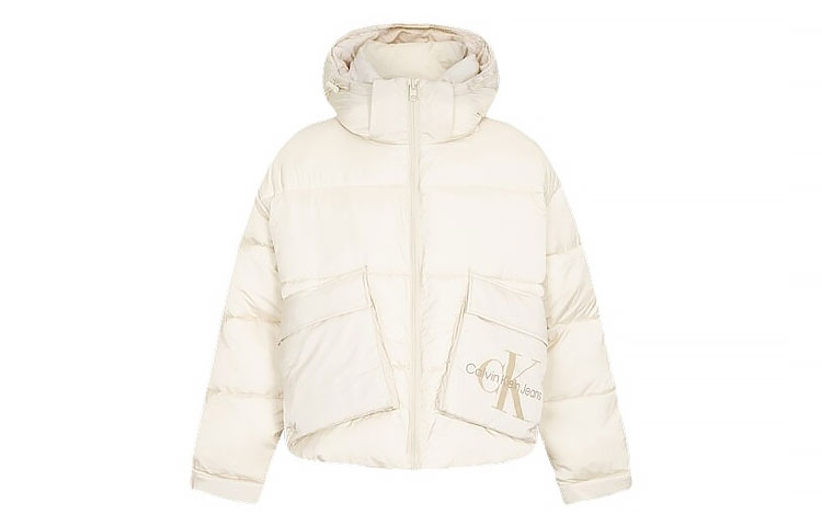 

Пуховик унисекс Calvin Klein, экрю