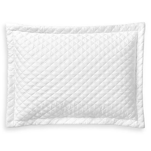 

Сатиновая декоративная подушка Argyle, 12 x 16 дюймов Ralph Lauren, цвет White