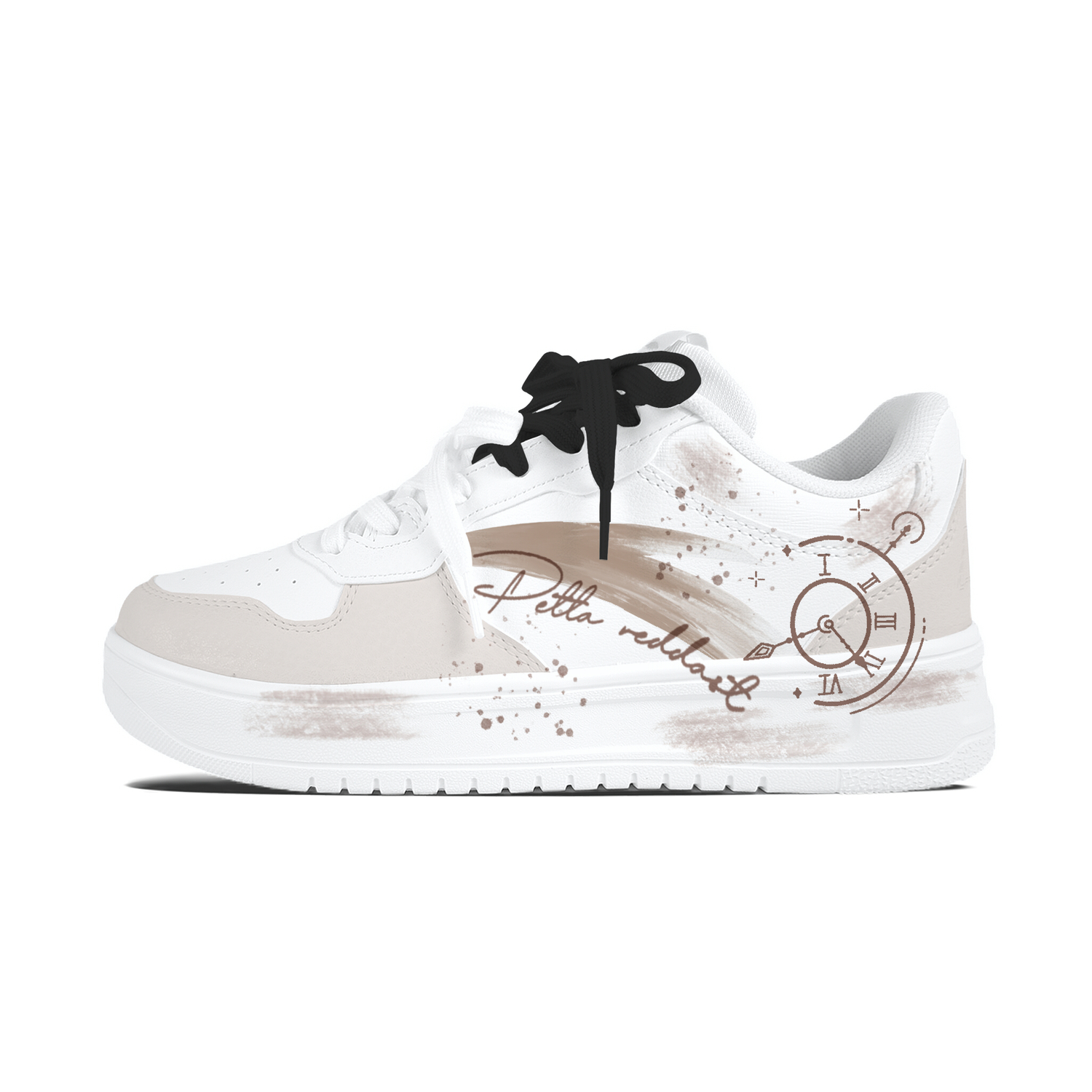 

Расслабленные нескользящие, устойчивые к истиранию, легкие низкие скейтерские кроссовки unisex ANTA, белый