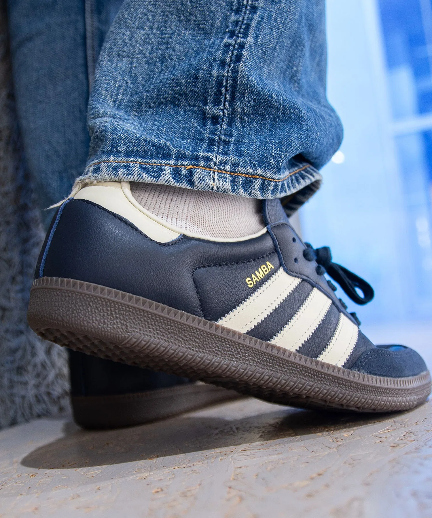 Мужские/Женские кроссовки Adidas Samba OG — фото 4