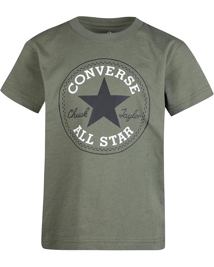 

Футболка Converse Kids Core Chuck Patch Tee, цвет Field Surplus