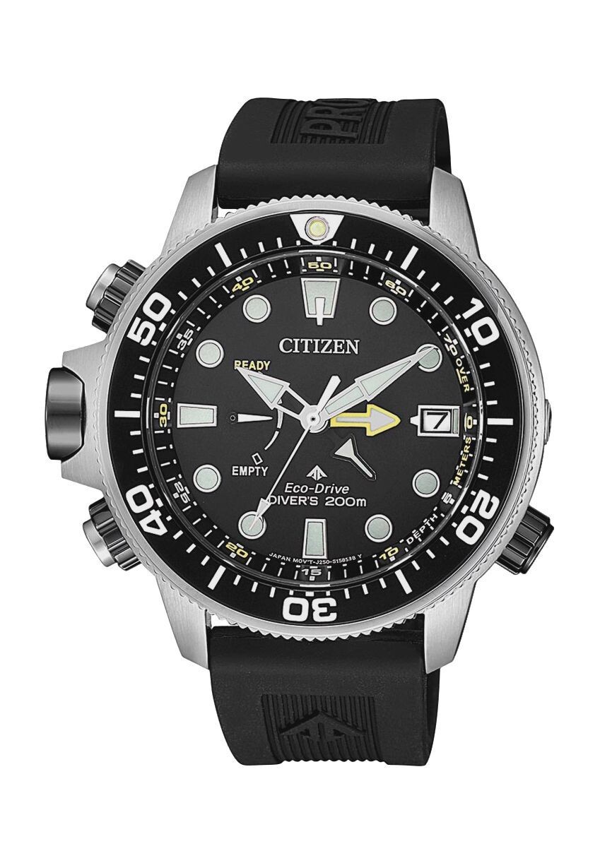 

Мужские дайверские часы BN203614E CITIZEN, черный