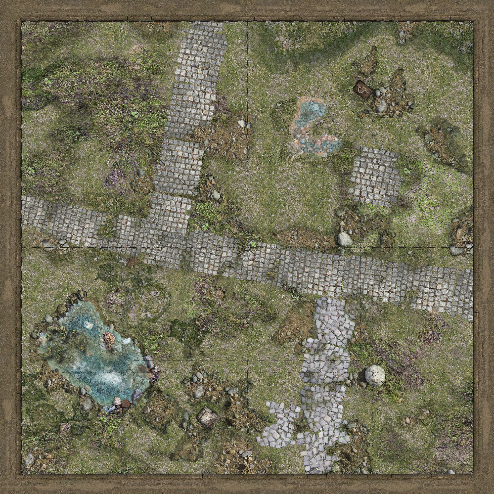 

Резиновый коврик для игры Malifaux - Treasure Land 36 Playmaty