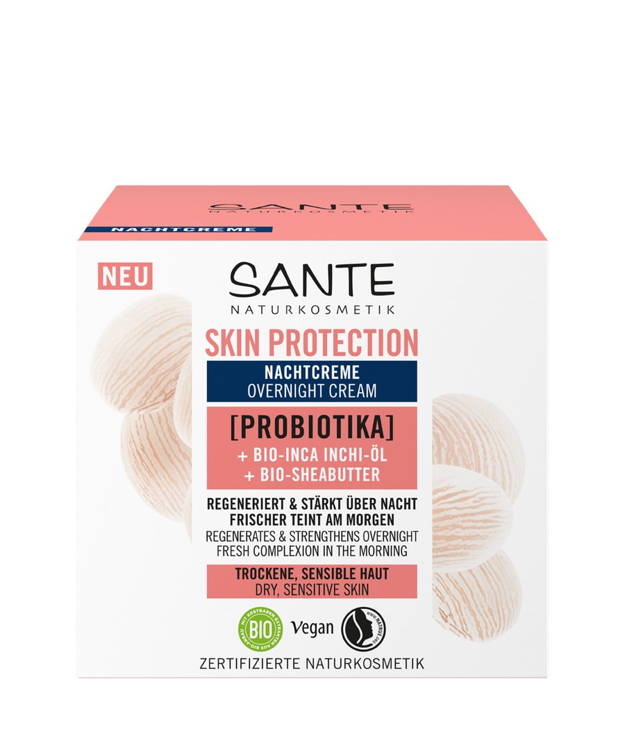 

Ночной крем Sante Bio-Inca Inchi-Öl & Probiotika Schützend, 50 ml