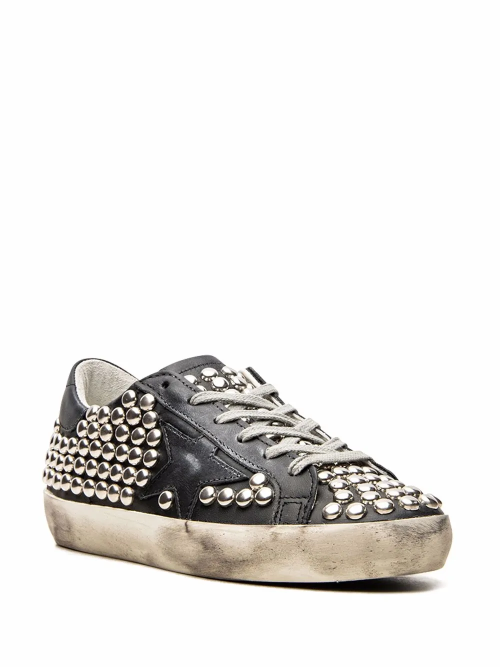 Кеды Super-Star GOLDEN GOOSE, черный — фото 2