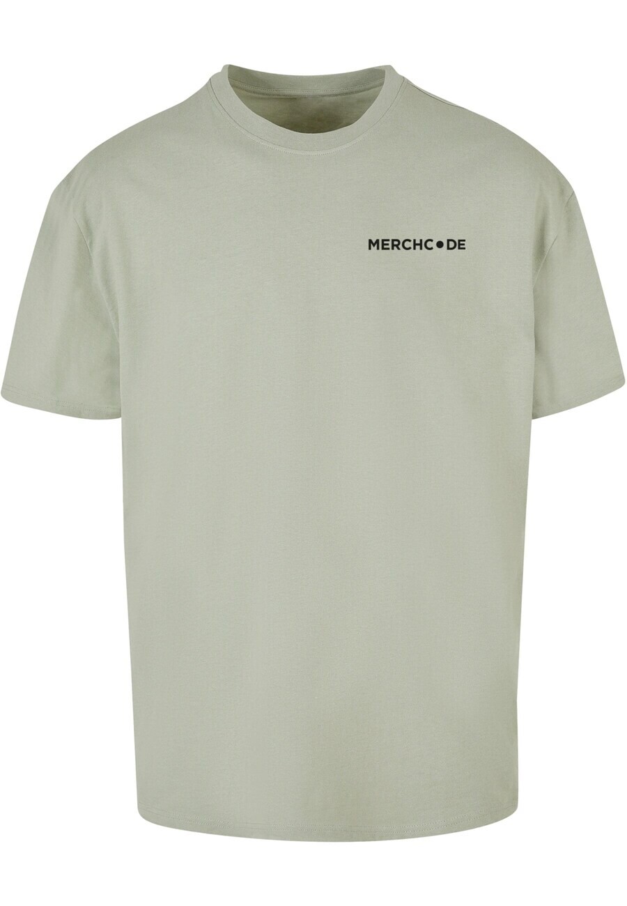 

Футболка Merchcode BREAK THE RULES, цвет Pastel Green