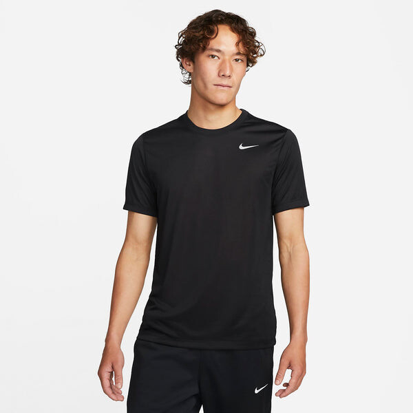 Футболка dri-fit fitness t-shirt asia sizing 'black' Nike, черный — фото 2