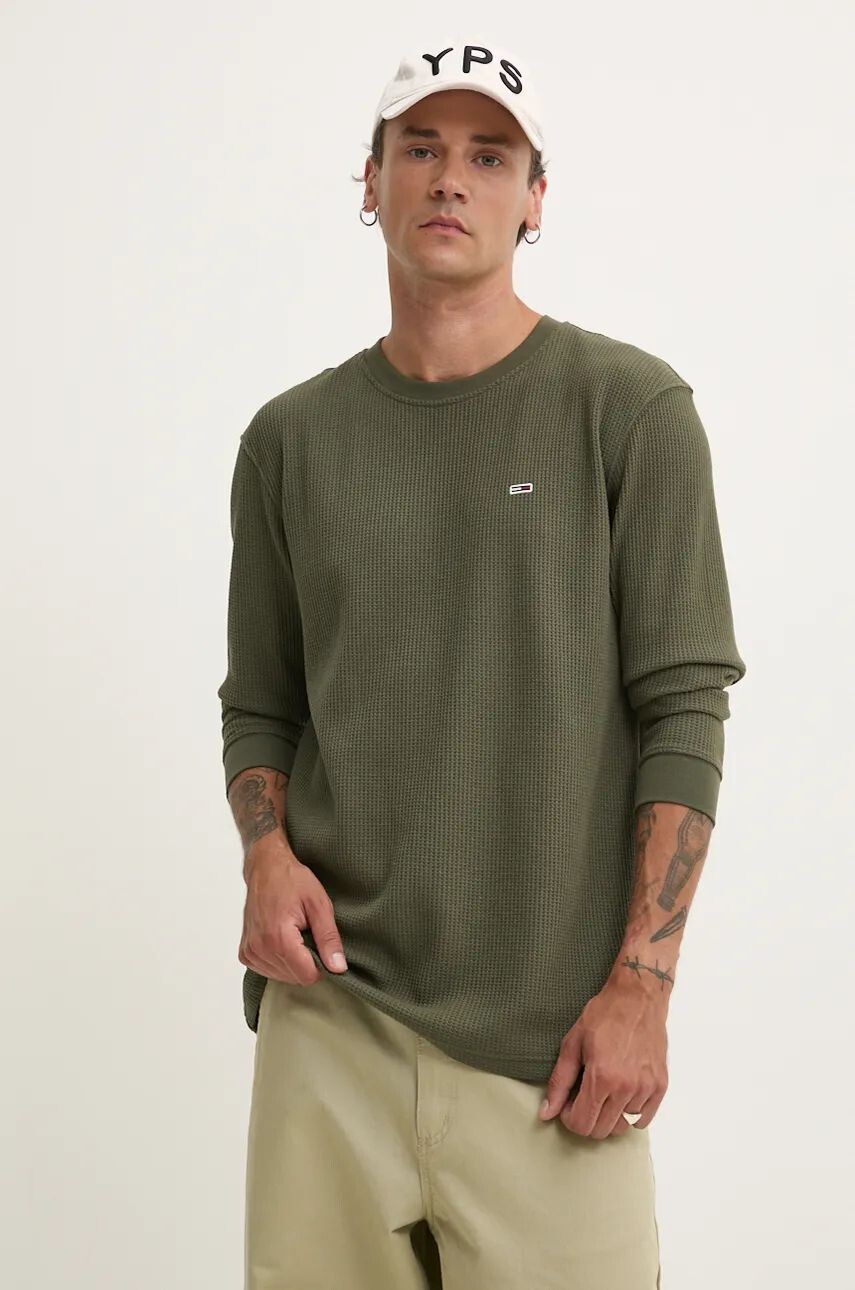 

Рубашка Tommy Jeans с длинными рукавами, зеленый