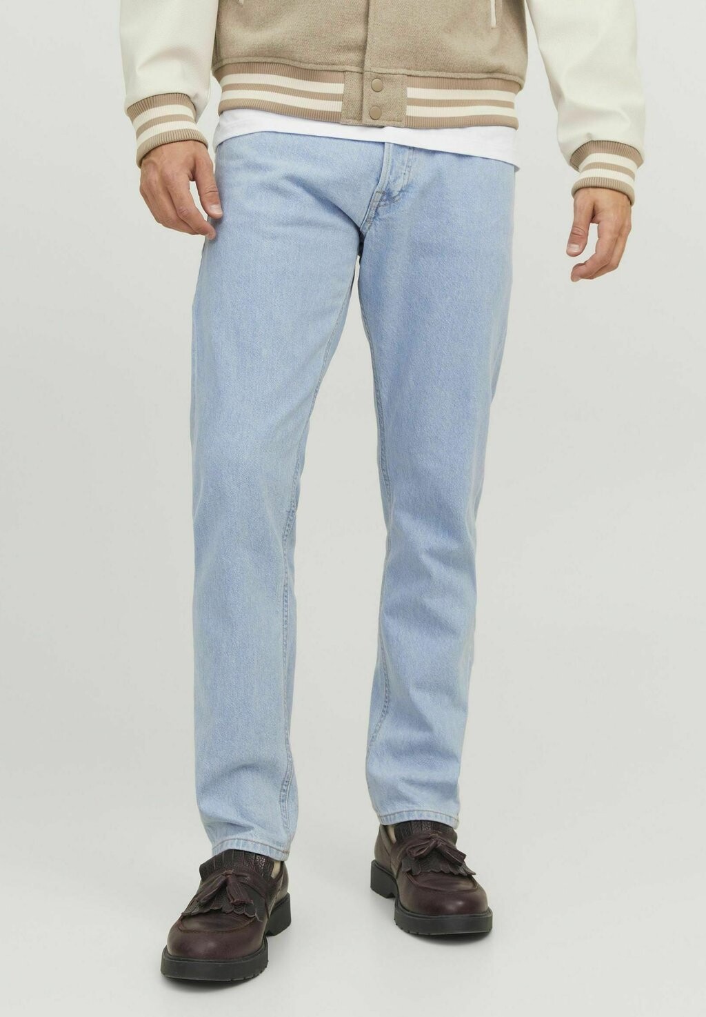 

Джинсы-сигареты Jack & Jones, синий деним