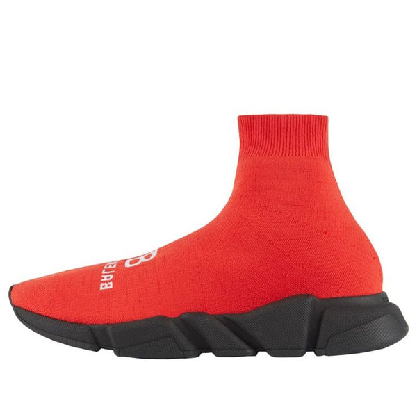 

Кроссовки recycled speed sneaker Balenciaga, красный