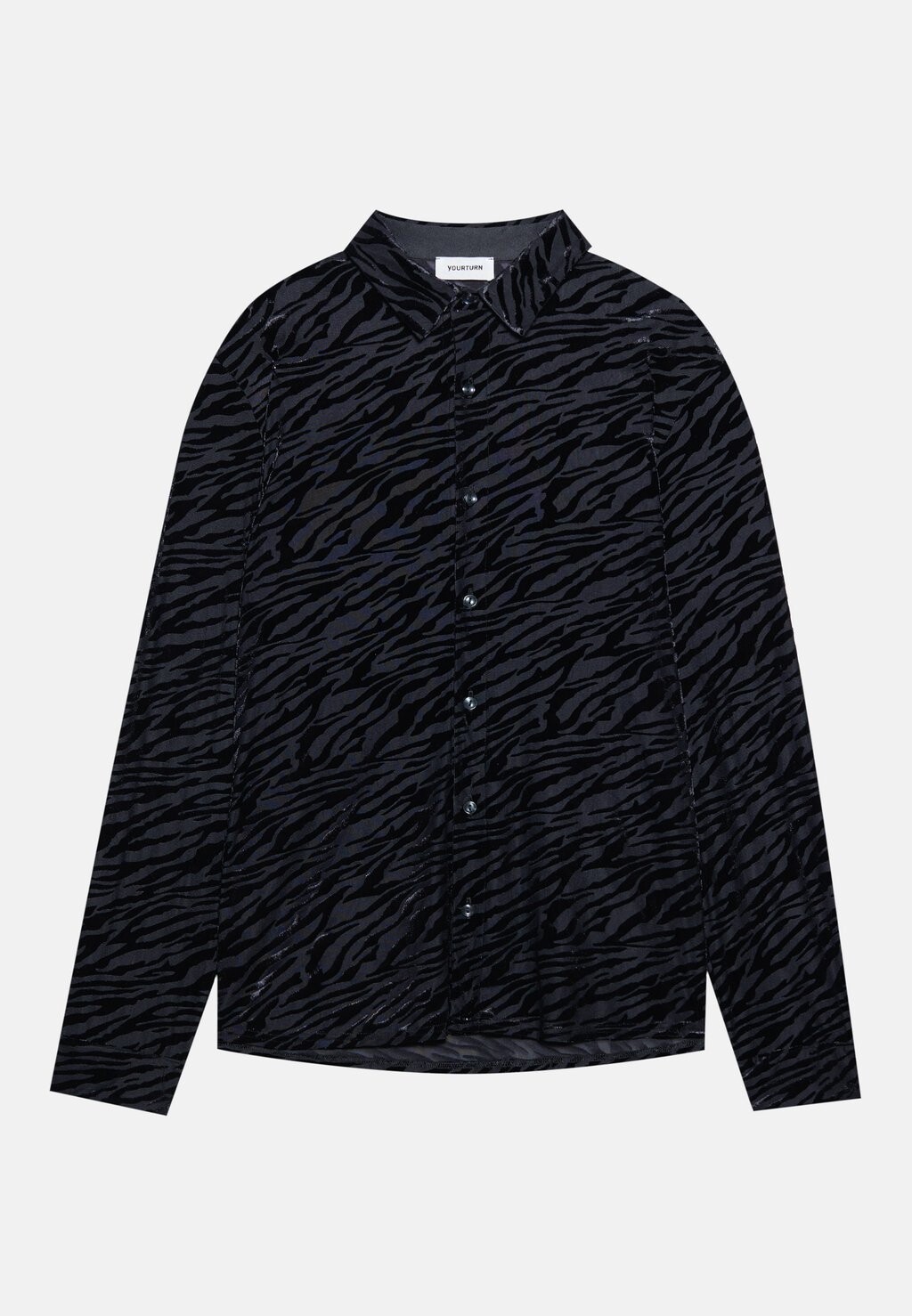 

Блузка на пуговицах ZEBRA UNISEX YOURTURN, черный