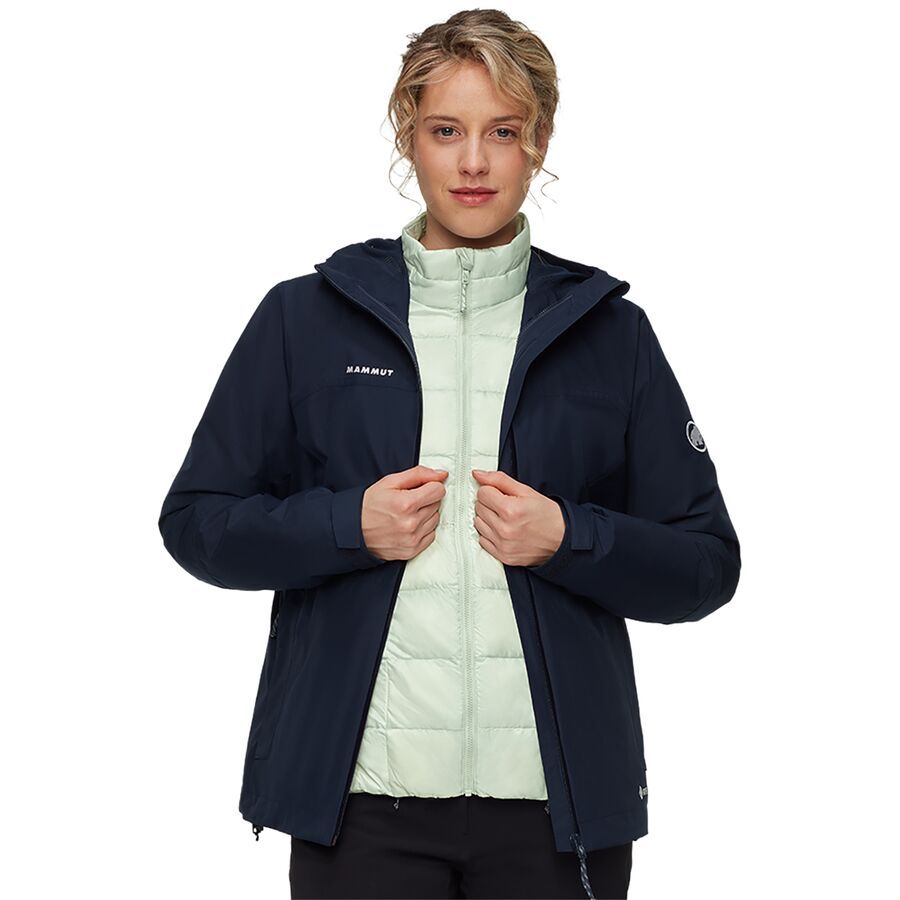 

Куртка Mammut Treeline 3-in-1 HS Hooded Mammut, Marine/Silver Sage