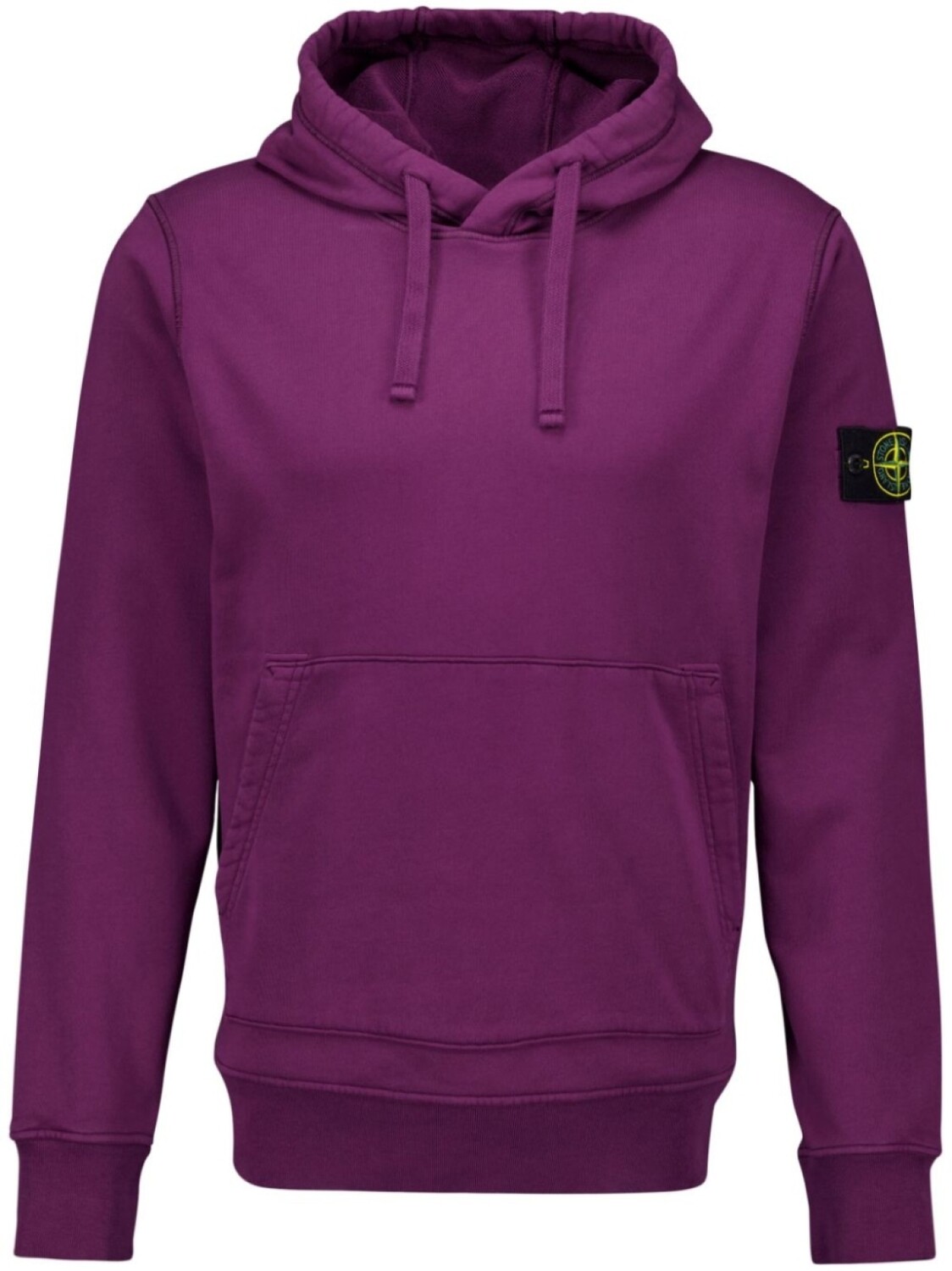 

Stone Island худи с кулиской и нашивкой-логотипом, фиолетовый