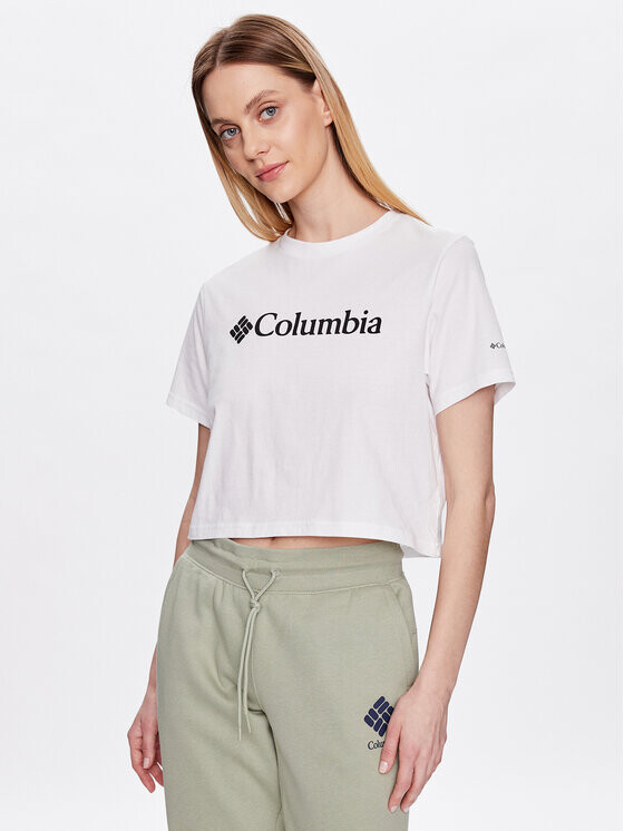 

Укороченная футболка Columbia, белый