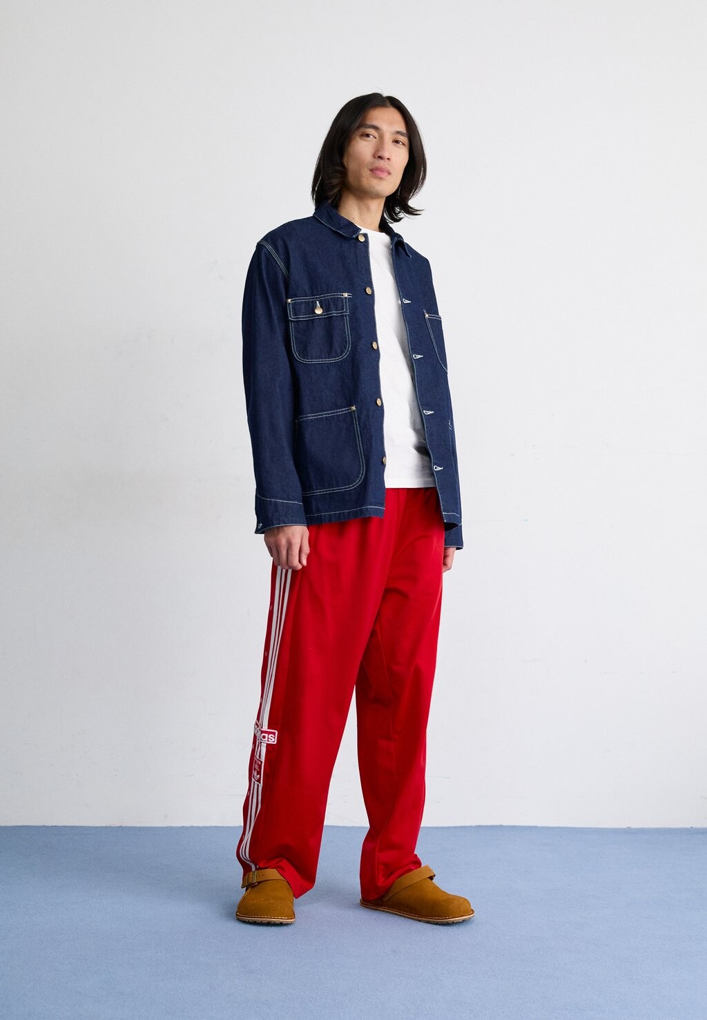 

Спортивные штаны ADIBREAK adidas, красный
