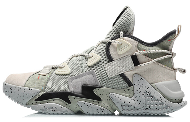 

LINING CF Lifestyle Shoes Men Mid-top Green