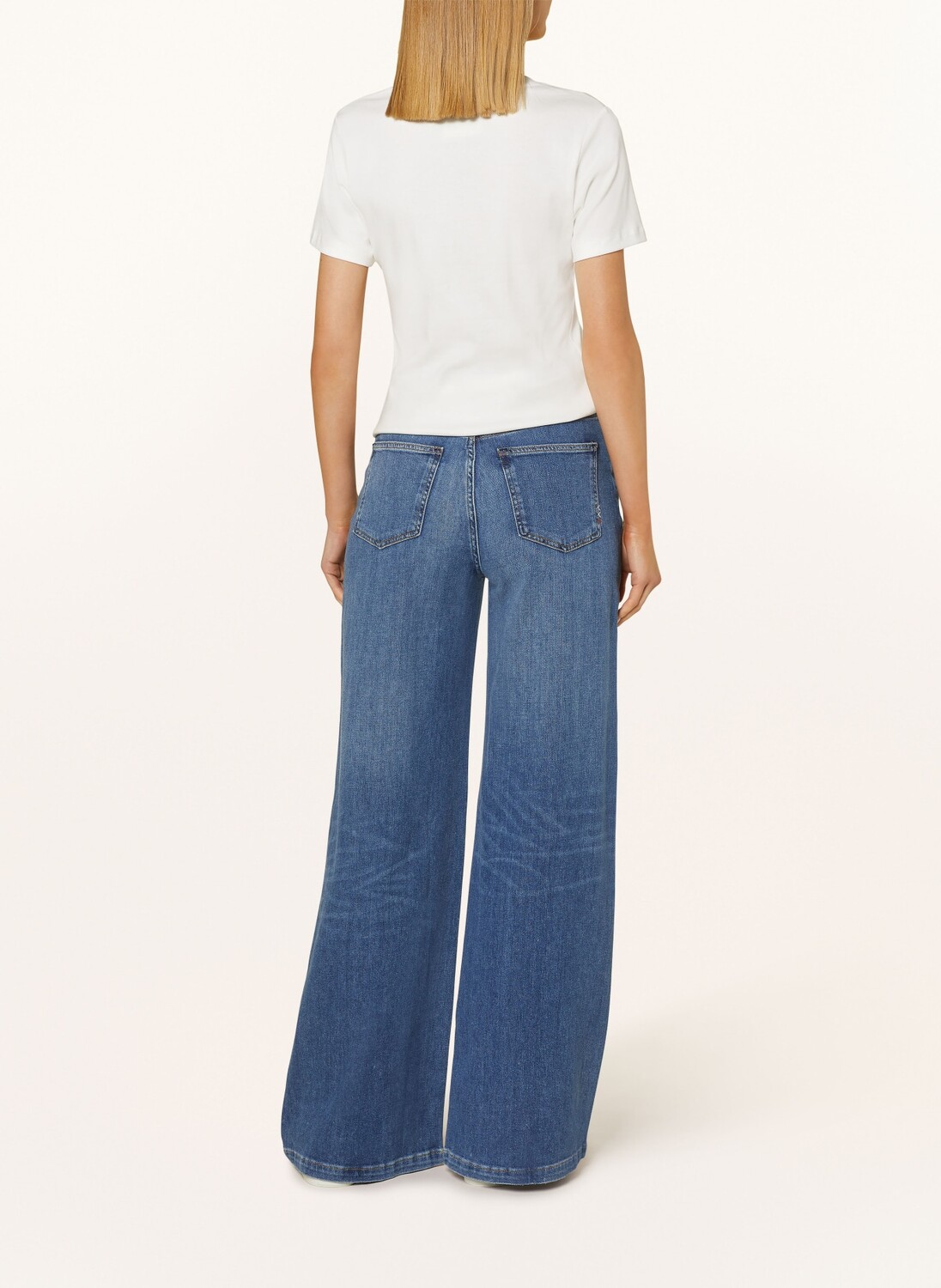 Футболка TOMMY HILFIGER, экрю — фото 3