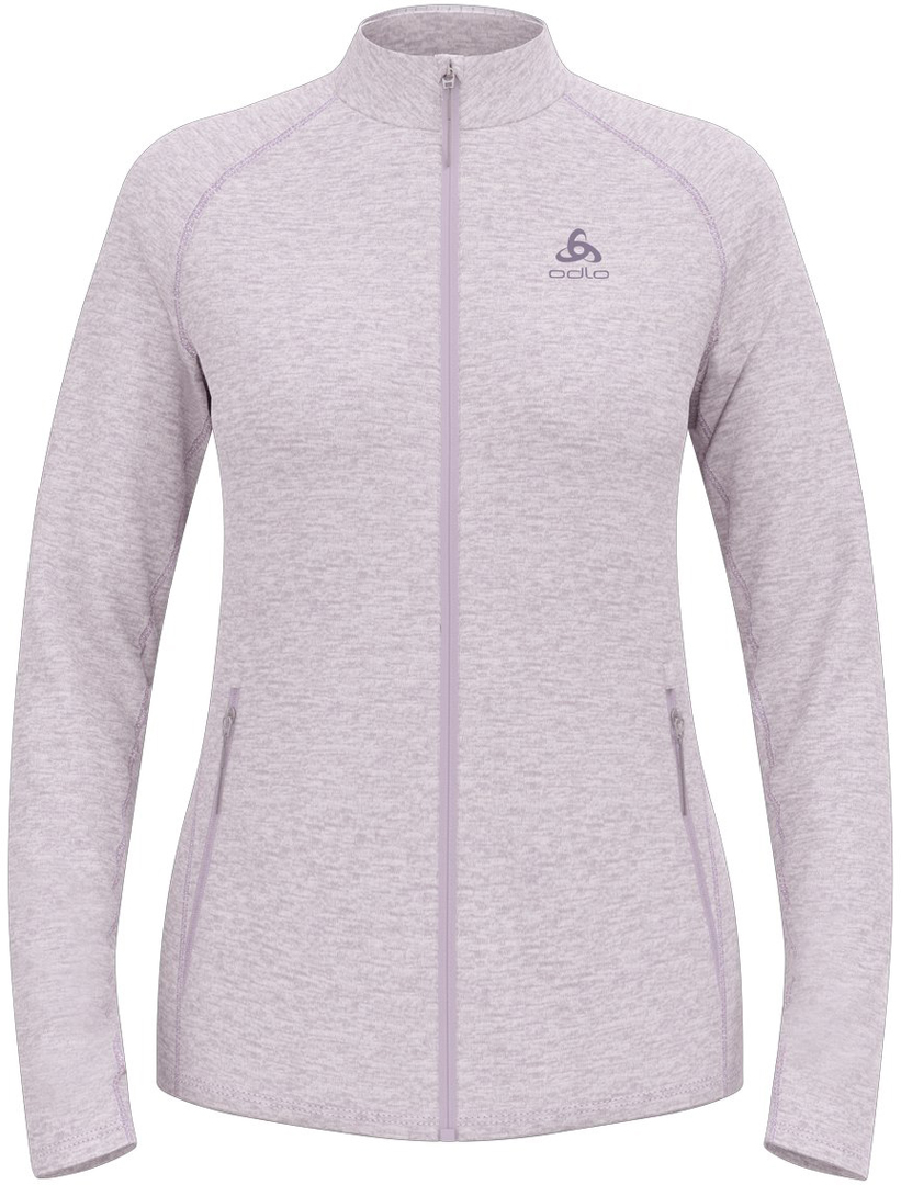 

Odlo Женская куртка Tencia women zip fleece misty lilac melange S