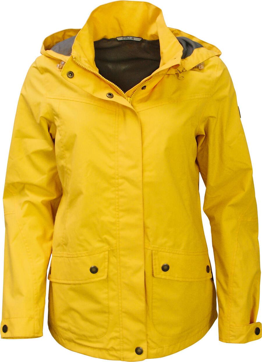 

PRO-X ELEMENTS Женская функциональная куртка TOPAZ кукурузно-желтого цвета