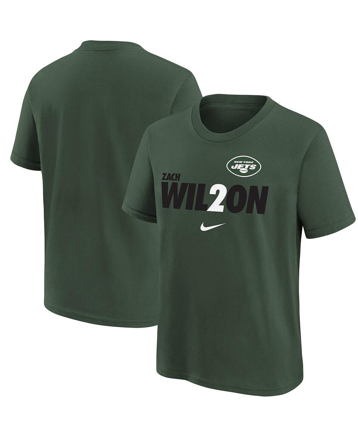 

Зеленая футболка с рисунком игрока Big Boys Zach Wilson New York Jets Local Pack Player Nike, Зеленый, Зеленая футболка с рисунком игрока Big Boys Zach Wilson New York Jets Local Pack Player Nike
