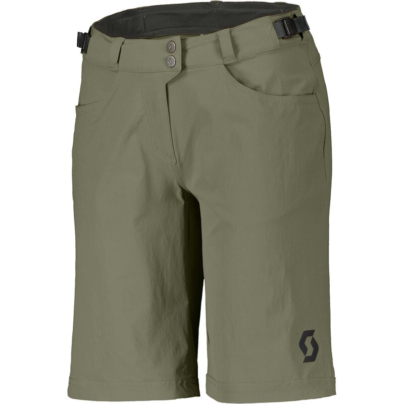 

Шорты sco shorts ws trail flow с подкладкой Scott, зеленый