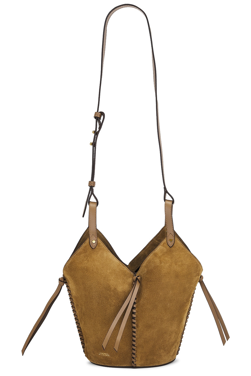 

Мини-сумка из замши Tampa Isabel Marant, taupe