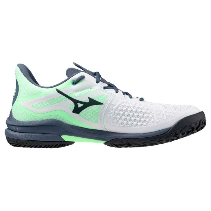 Теннисные кроссовки «Wave Exceed Tour 6 OC» от Mizuno, (37) White/Mint/Blue — фото 4