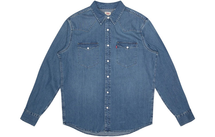 

Мужская рубашка Levi's levi’s, цвет Blue