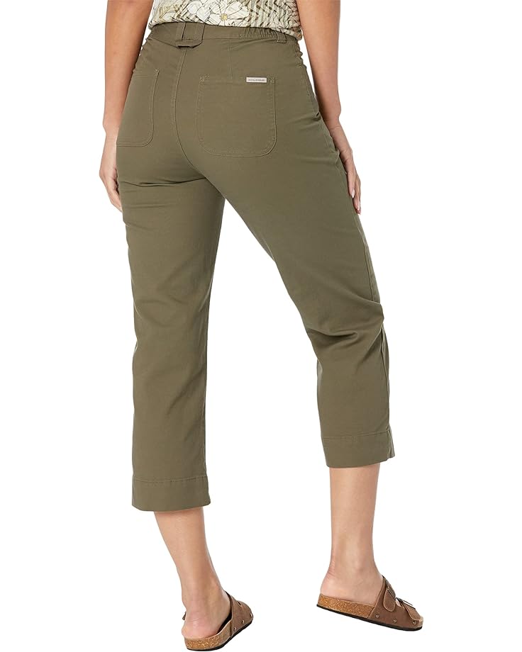 

Брюки Royal Robbins Billy Goat II Crop Pants, цвет Everglade 2