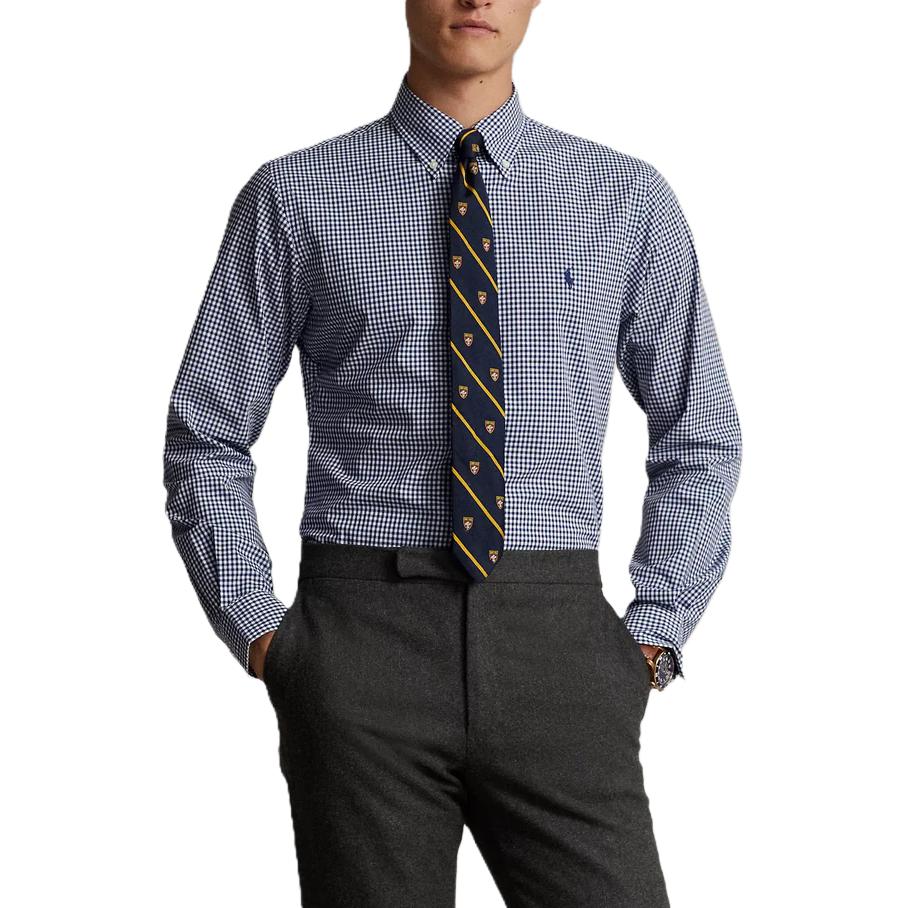 Polo Ralph Lauren Рубашка мужская blue white — фото 3