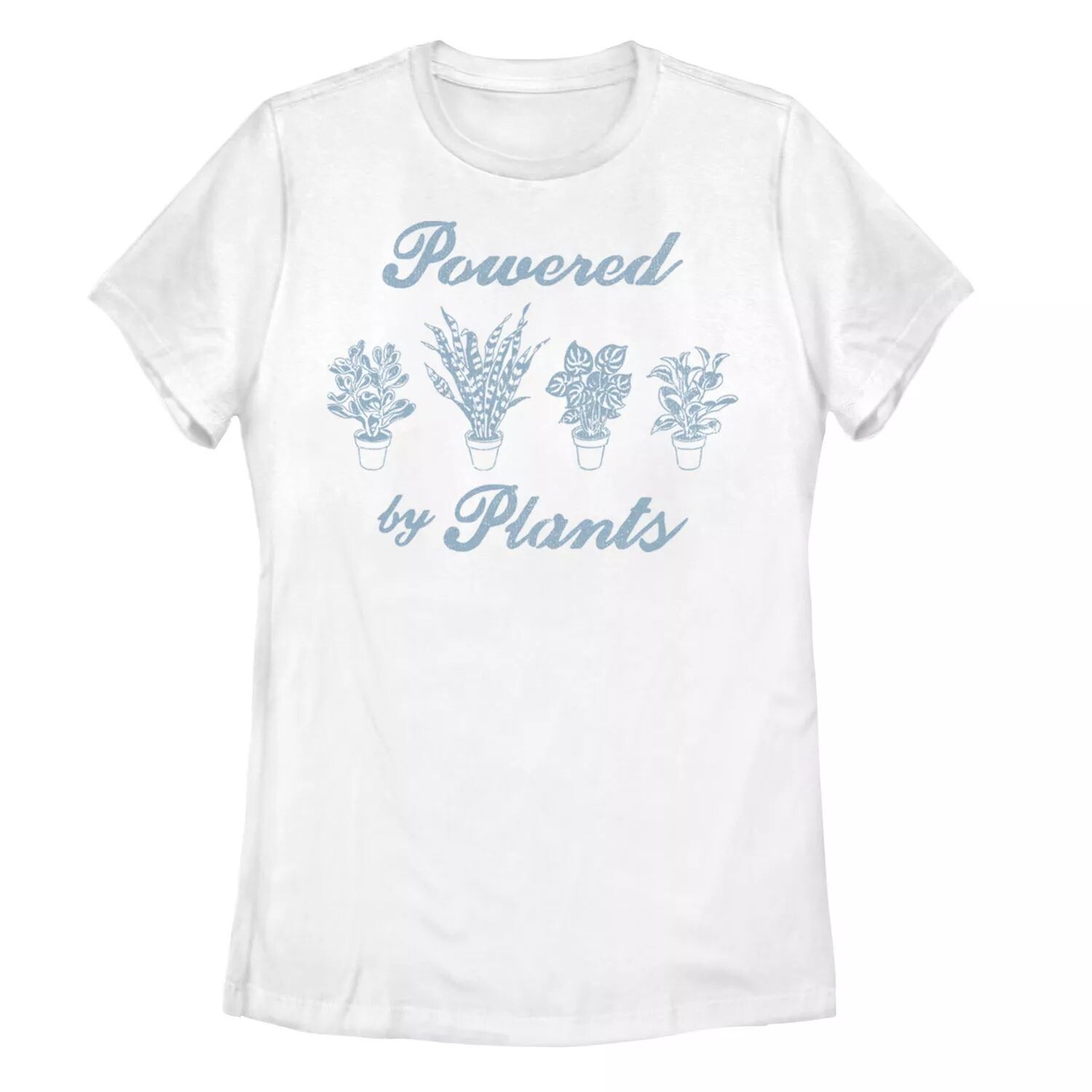 

Футболка с рисунком Powered by Plants для юниоров