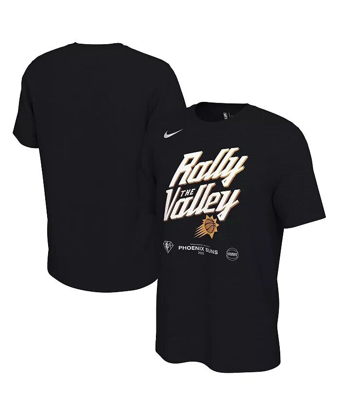 

Мужская черная футболка Phoenix Suns 2022 NBA Playoffs Mantra Nike